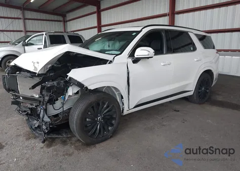 2024 Hyundai Palisade Calligraphy Night Edition from USA, damaged, VIN KM8R7DGEXRU707572